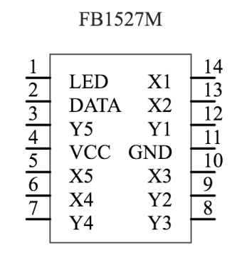 FB1527M SOP-14引脚图