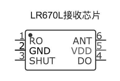 LR670L SOT23-6 引脚图
