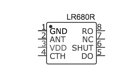 LR680R SOP-8 引脚图