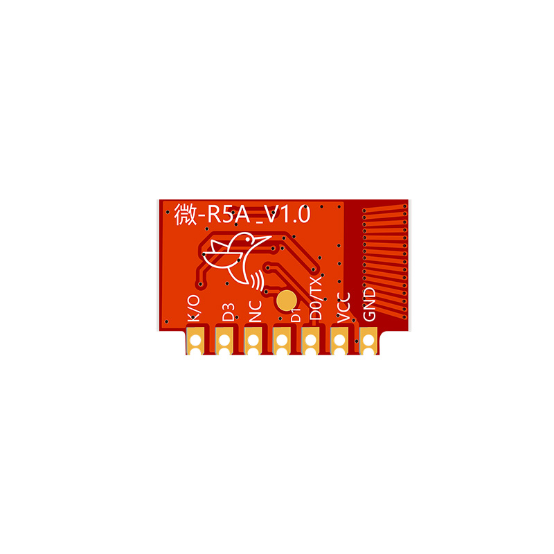微-R5A 产品背面引脚图