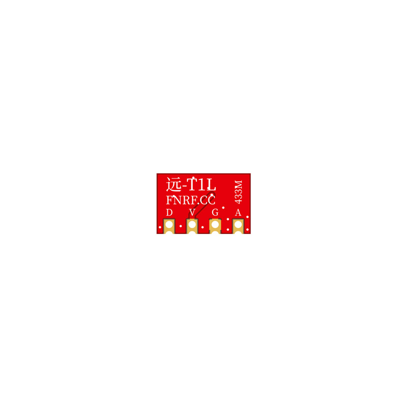 远-T1L 模块背面引脚视图